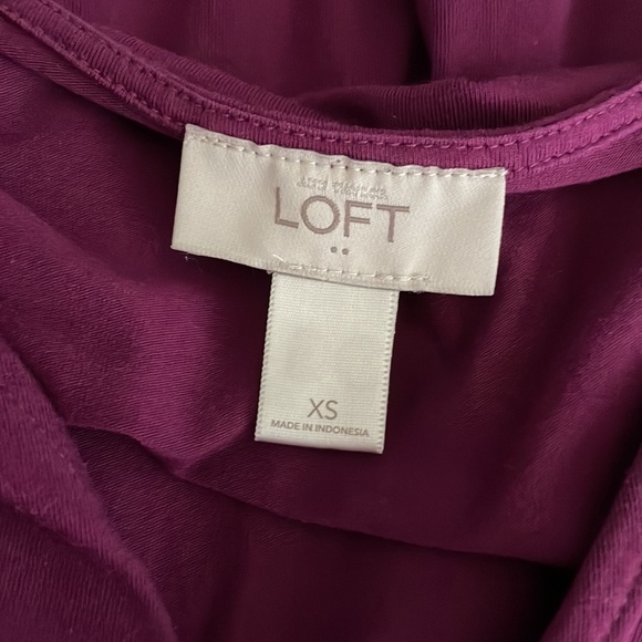 Loft Purple Sun Dress - Picture 3 of 7